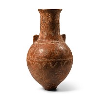 Large Cypriot Red Burnished Ware Amphora-Shaped Vessel