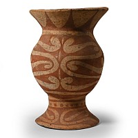 South East Asian Ban Chiang Period Painted Chalice