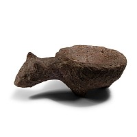 Stone Age Tripod-Legged Animal Offering Dish