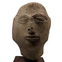 South East Asian Stone Head