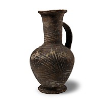 Cypriot Brown Ware Base-Ring Terracotta Jug