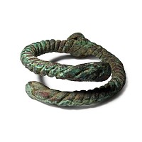 Luristan Bronze Twisted Arm Ring