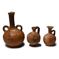 Cypriot Terracotta Flask Group