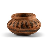 Mycenaean Miniature Painted Terracotta Bowl