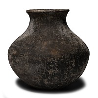 Western Asiatic Grey Ware Storage Vessel