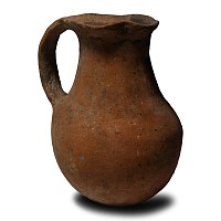 Holy Land Trefoil-Mouthed Terracotta Jug