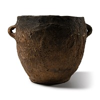 European Two-Handled Pottery Vessel