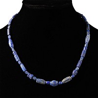 Bactrian Style Lapis Lazuli Bead Necklace String