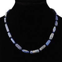 Bactrian Style Lapis Lazuli Bead Necklace String