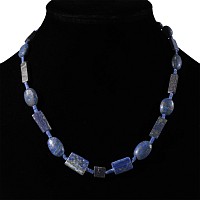 Bactrian Style Lapis Lazuli Bead Necklace String