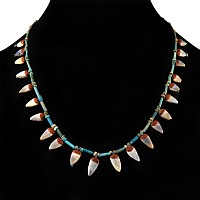 Egyptian Amarna Period Beaded Fruit Necklace