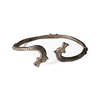 Roman Silver Horse-Headed Bracelet