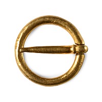 Medieval 'Published' Gold Annular Brooch