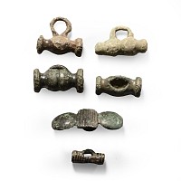 Iron Age Celtic 'Published' Bronze Clothes Toggle Collection