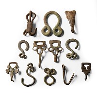 Tudor 'Published' Bronze Clothes Fastener Collection