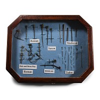 Cased Bronze Age, Medieval and Tudor 'Published' Hair and Dress Pin Collection
