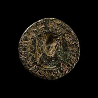 Medieval 'Published' Bronze Seal Matrix with Bust