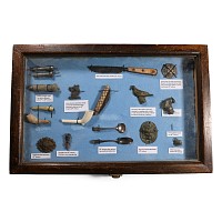 Cased Post Medieval 'Published' Artefacts Collection