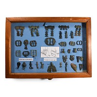 Cased Tudor to Stuart 'Published' Sword Belt Accruement Collection