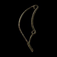 Iron Age Italic Bronze Bow Brooch