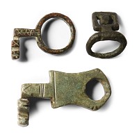 Roman Bronze Key Collection