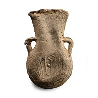Medieval Lead Pilgrim's Holy Water Ampulla