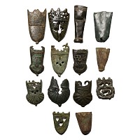 Medieval and Later Bronze Dagger Chape Collection