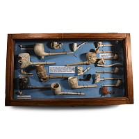 Cased Georgian and Later Clay Pipe Collection
