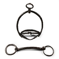 Medieval Iron Stirrup and Horse Bit