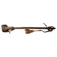 North American Stone and Wood War Hammer