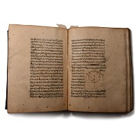 Islamic Leather-Bound Manuscript, A Summary of Astronomy by Musa bin Muhammad Qadhi Zada al-Rumi