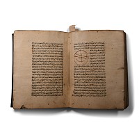 Islamic Leather-Bound Manuscript, A Summary of Astronomy by Musa bin Muhammad Qadhi Zada al-Rumi