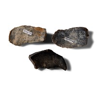 Stone Age Flint Scrapers and a Burin from the Famous La Gravette Site