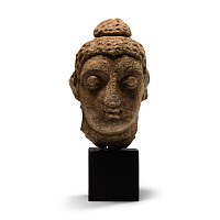 Gandharan Terracotta Head