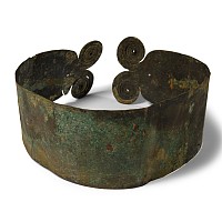 Luristan Bronze Armour Belt with Double Scroll Terminals