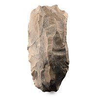 Stone Age 'Spiennes' Flint Core Repurposed Axe