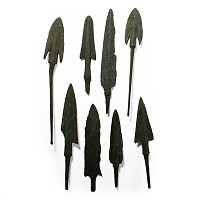 Luristan Bronze Arrowhead Collection