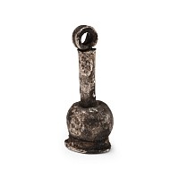 Egyptian Silver Poppy Head Amulet