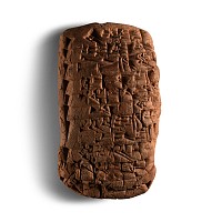 Old Babylonian Cuneiform Administrative Tablet Listing Twelve Names