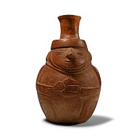 Pre-Columbian Moche Anthropomorphic Vessel