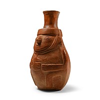 Pre-Columbian Moche Anthropomorphic Vessel