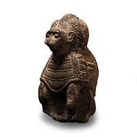 Romano-Egyptian Statuette of Thoth in Baboon Form