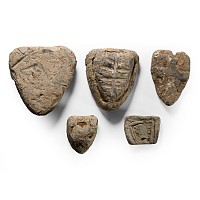 Medieval Lead Weight Group