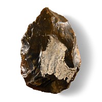 Stone Age Knapped Flint Handaxe