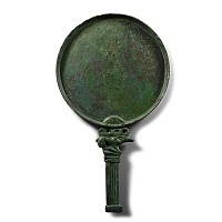 Scythian Mirror with Crouching Stag