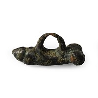 Roman Bronze Phallic Pendant