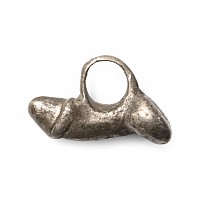 Roman Silver Phallic Pendant