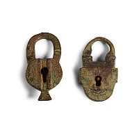 Medieval and Later Bronze Padlock Group