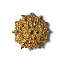 Tudor Period Gilt Bronze Mount with Acorns