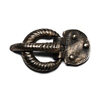 Germanic Silver Buckle with Plate